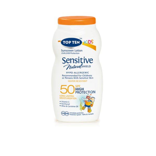 Top Ten TOP TEN KIDS SENSITIV LOSION F50