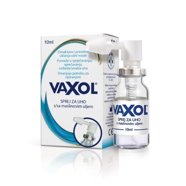 Healthcare Limited VAXOL SPREJ ZA UHO 10ML