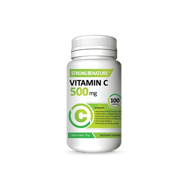 Strong Nature VITAMIN C 100X500MG