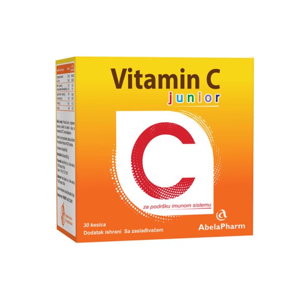 Abela Pharm VITAMIN C JUNIOR PRAH A/30