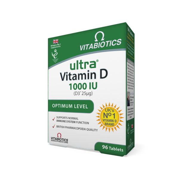 Vitabiotics VITAMIN D ULTRA 1000IJ A/96