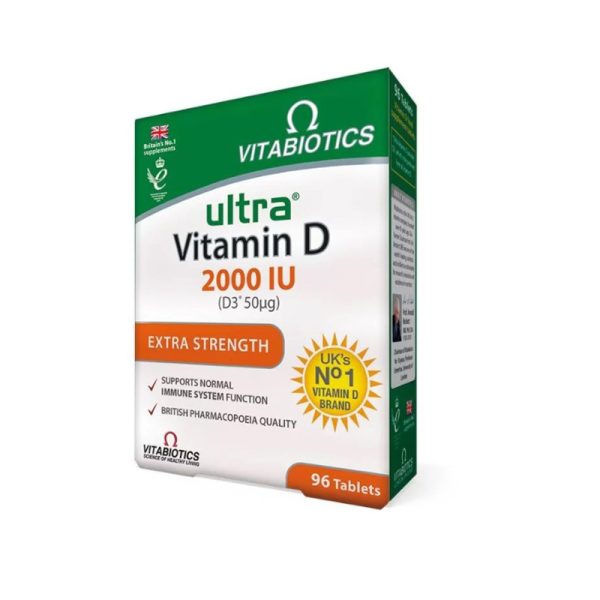Vitabiotics VITAMIN D ULTRA 2000IJ A/96