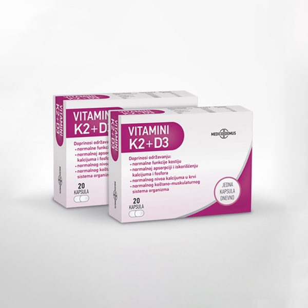 Medicodomus VITAMINI K2 I D3 2X10