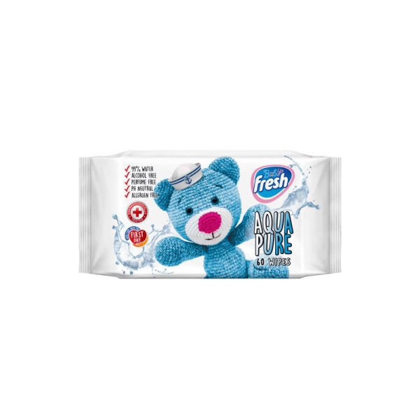 Fresh VLAŽNE MARAMICE BABY FRESH AQUA PURE A/60