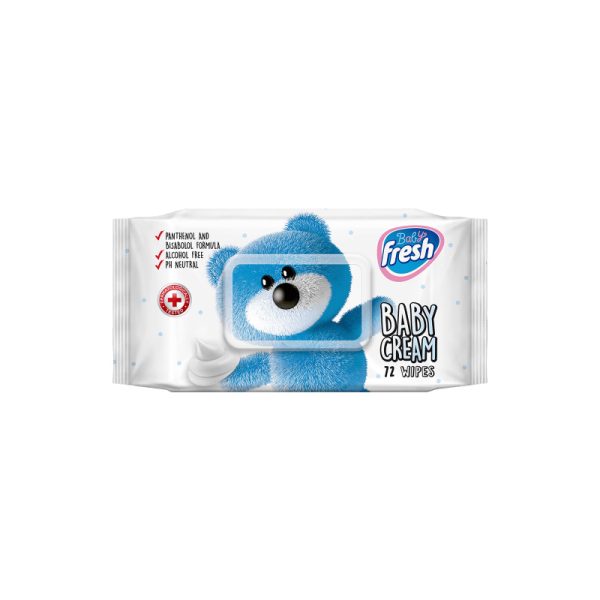 Fresh VLAŽNE MARAMICE BABY FRESH CREMA A/72