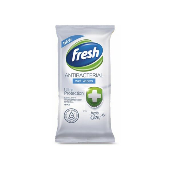 Fresh VLAŽNE MARAMICE FRESH ANTIBAKTERIJSKI A/15