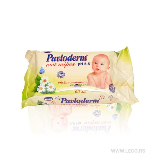 Pavloderm VLAŽNE MARAMICE PAVLODERM A/60