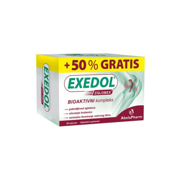 Abela Pharm ZGLOBEX EXEDOL KAPSULE A/60